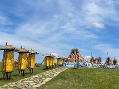 -呼伦贝尔大草原巴尔虎蒙古部落民俗旅游度假景区