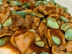 腊八蒜炒驴板肠-高玛纳驴肉火烧(河间总店)