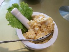 蒜拌山鸡蛋-山东宾馆·齐鲁苑餐厅