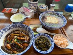 现炒鳝丝-孙盛兴奥灶面馆·蟹黄面·三虾面(山塘街总店)