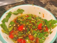 调料蘸碟-鱼粤鲜淘米捞·中山脆肉鲩火锅(悦湖会店)