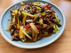 辣炒鸡胗-隐舍私厨