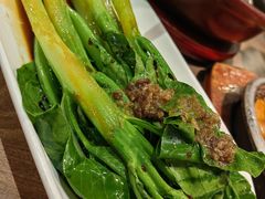 白灼鲜芥兰-食锦记·福建私房菜(浦西万达店)