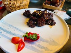 越式橙香牛柳粒-伙靠·江浙菜(田林路店)
