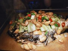 -探鱼·鲜青椒爽麻烤鱼(西南商都店)