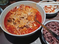 辣牛肉粉丝汤套餐-大食代美食广场(迪士尼小镇店)