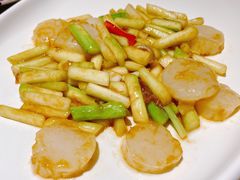 鲜芦笋炒圆贝-不贰小院(余姚多元文化创意园店)