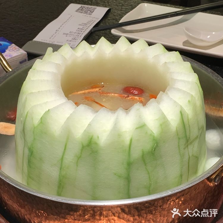 深圳居然能吃到冬瓜盅火锅了❗️老广们爱惨