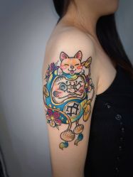 -幸运7纹身刺青Lucky7tattoo