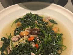 魚滑浸枸杞芽-客家汇·客家传承菜(水库店)