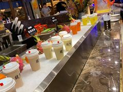 自助取餐区-韩京炭火烤肉自助料理(柯桥万达店)