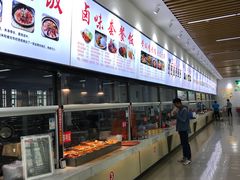 自助取餐区-晓庄学院-食堂