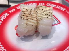 香蒜黄油北海道帆立贝卷-元气寿司(益田假日广场店)