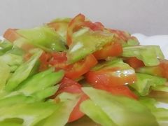 凉拌苦瓜西红柿-谦和素食自助餐(云峰花园店)