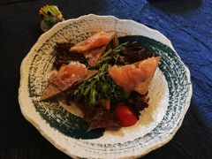 三文鱼色拉-马勒别墅·中餐厅