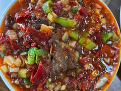 -歹歹的加个面过油肉拌面