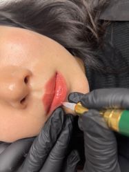 点击看大图 -杨益美学·野生眉半永久纹眉发际线
