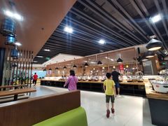 自助取餐区-感恩心素食馆(百世广场店)