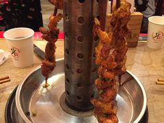 菠萝碳烤鸡腿-斗鸡饭场伙(新南门店)