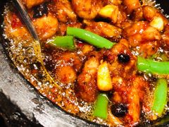 石锅杭椒牛蛙-桂满陇-西湖船宴(西单大悦城店)