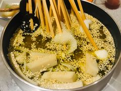 椒麻鳕鱼肚煮花菜-北京王府井希尔顿酒店·秦唐中餐厅Chynna