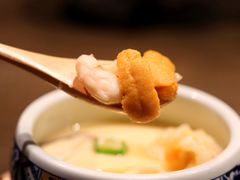 海胆蒸蛋配日式高汤-璞御·海鲜·雪花牛肉局(宾水西道店)