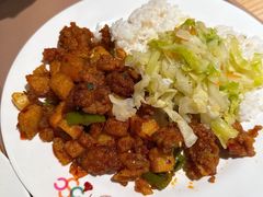 干煸仔鸡饭-北大家园食堂