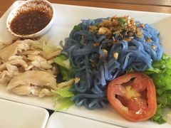 -蝶豆花蓝面条