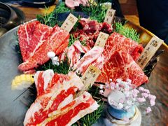 黑牛五品盛-黑牛の店·和牛烧肉(合生汇店)