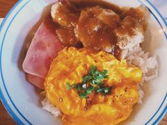 滑蛋黑椒龙利鱼饭-憶廟街 X 沙角邨(太古城店)