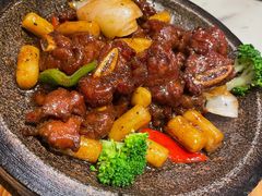 石锅牛仔排骨-小菜园新徽菜(合肥之心城店)