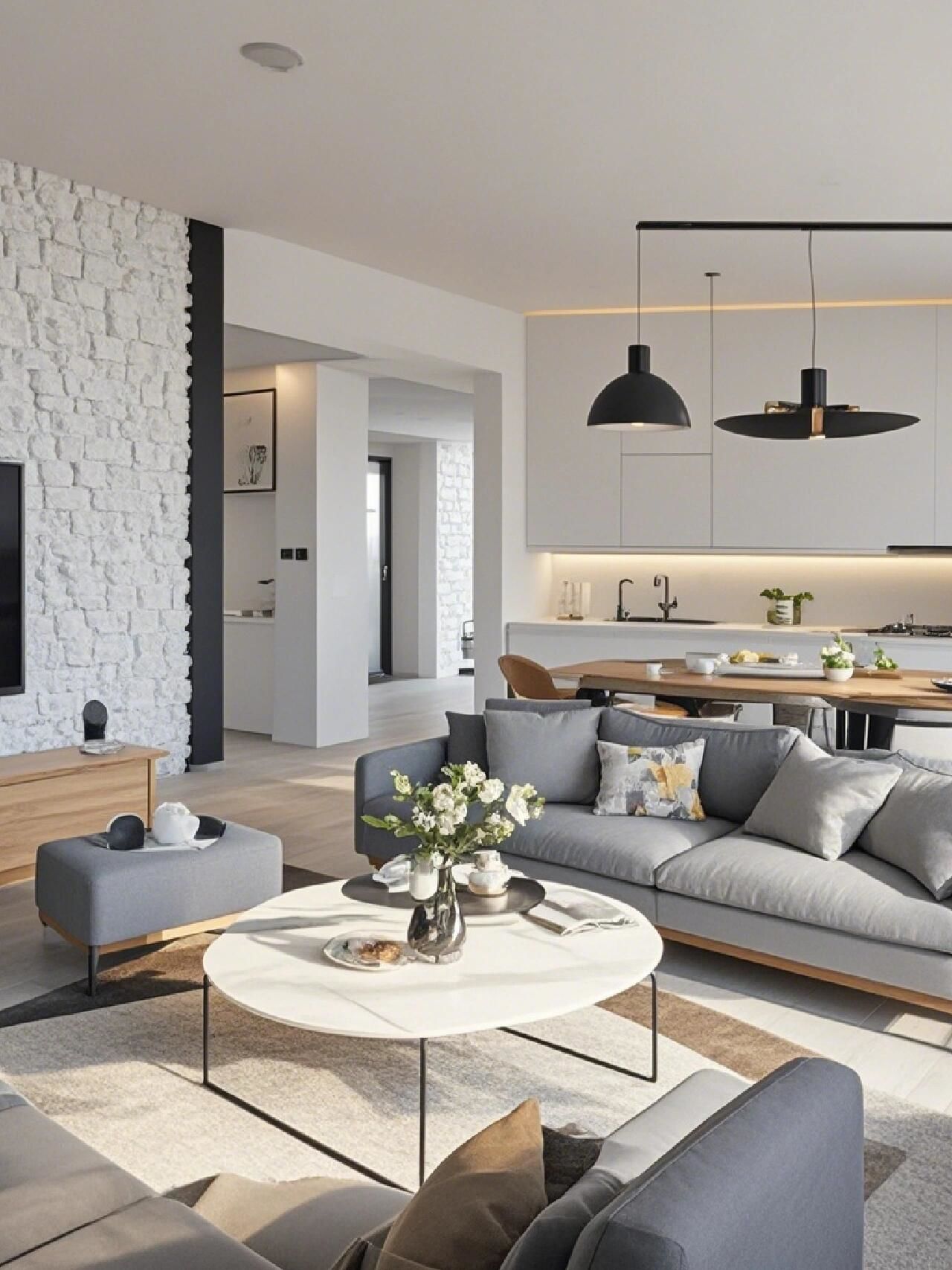 ✨120 平现代简约风住宅装修设计✨