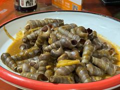 花生酱炒钉螺-钱山海鲜大排档