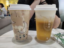 布蕾珍珠奶茶-桃桃屿·潮牌酷银(世纪荟店)