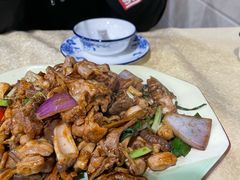 葱姜炒猪杂-标记美食新鲜猪杂(兴南大道店)