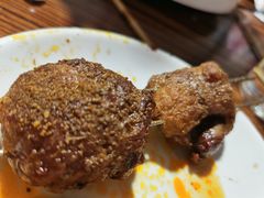 -老红桥炸灌肠牛肚锅烧烤(定福庄店)