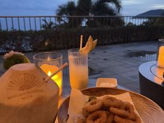 -日落吧·海景咖啡厅·餐酒吧·鸡尾酒·下午茶·乐队表演·浪漫夕阳·三亚文华东方酒店