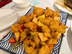 山药爆鱼丁-大眼锅贴水饺(河东店)