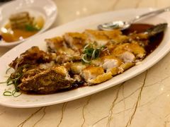 黄油花雕浸笋壳鱼-玫瑰厅上海菜(兴国路店)