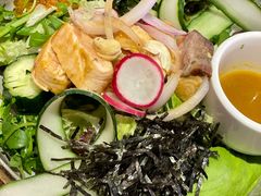 日式煎三文鱼饭-Wagas沃歌斯(太古汇店)