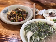 雪菜笋丝鲜牛肉年糕-何永光123鲜牛肉馆(1号店)