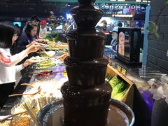 巧克力喷泉-韩盛·盛江山自助料理(学院路江北大学城店)