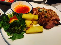 西贡炭烧烤猪颈肉配菠萝-美奈小馆·越南料理(中航城君尚购物中心店)