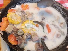 浓汤山楂椰汁浸滑鸡-龙桥私厨·姜花菊花过桥鱼·顺德菜(容桂店)