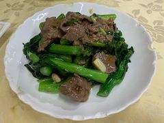 菜心炒牛肉-海鲜街菜馆(海珠南路店)
