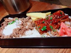 鳗鱼牛肉双拼饭-二丁目食堂(铁西万象汇店)