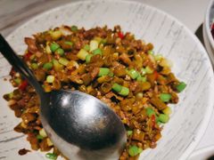 酸豆角炒肉末-湘西小馆(滨河路店)
