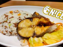 南瓜红米菜饭配巴沙鱼扒-大家乐(广州中华广场店)