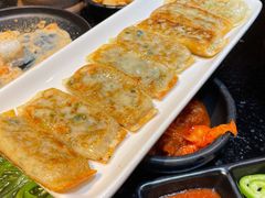 小青菜煎饺-九田家黑牛烤肉料理(太阳城店)