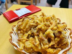 干炸鲜蘑-屋里家延边朝鲜族冷面(南园店)